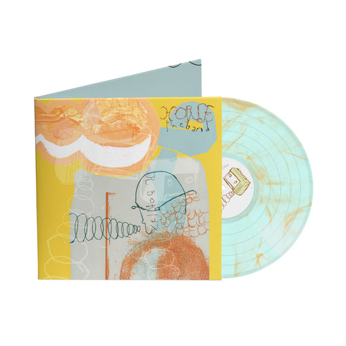 Seaglass Clear and Orange Marble (700)