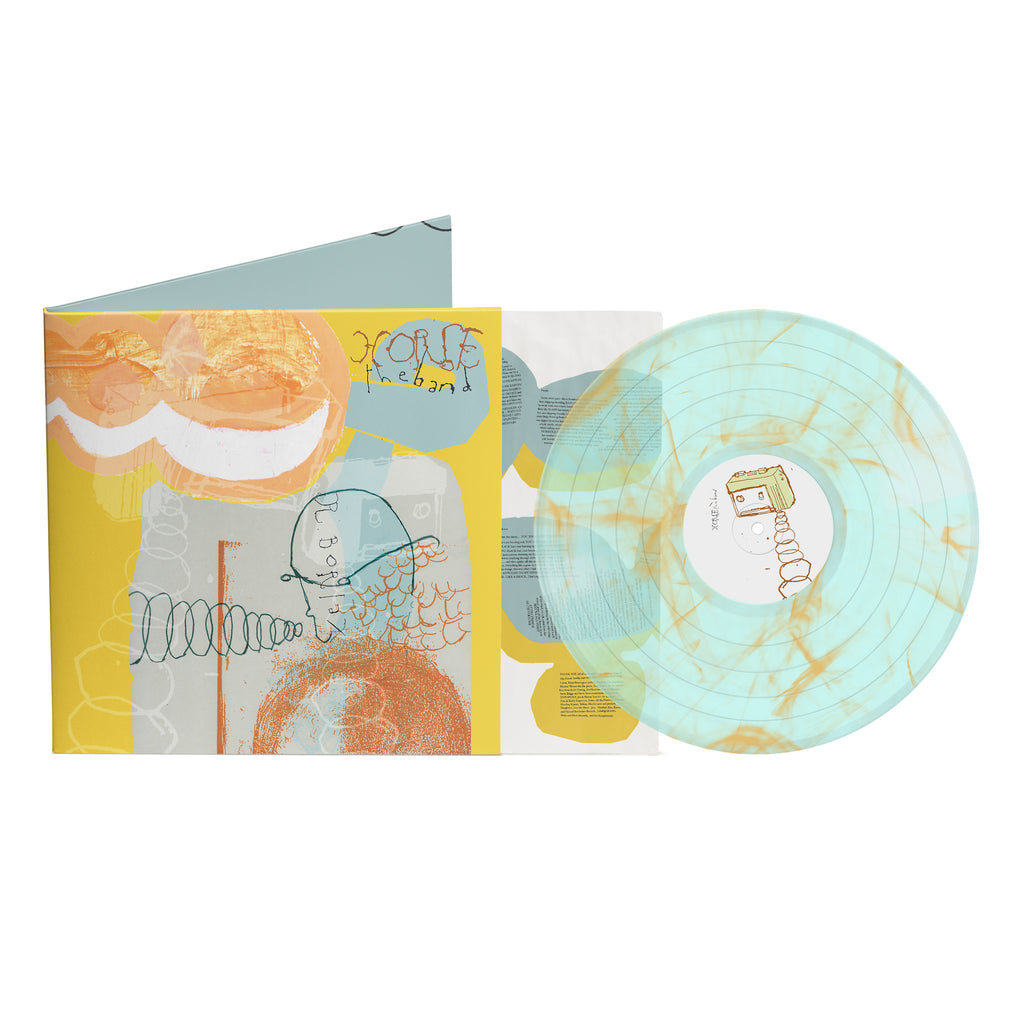 Seaglass Clear and Orange Marble (700)